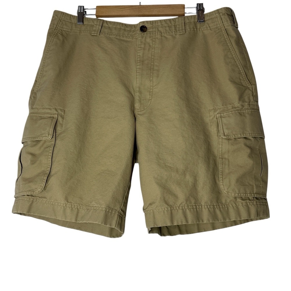 Brooks Brothers Shorts Mens Size‎ 38 Khaki Cargo Pockets Outdoor